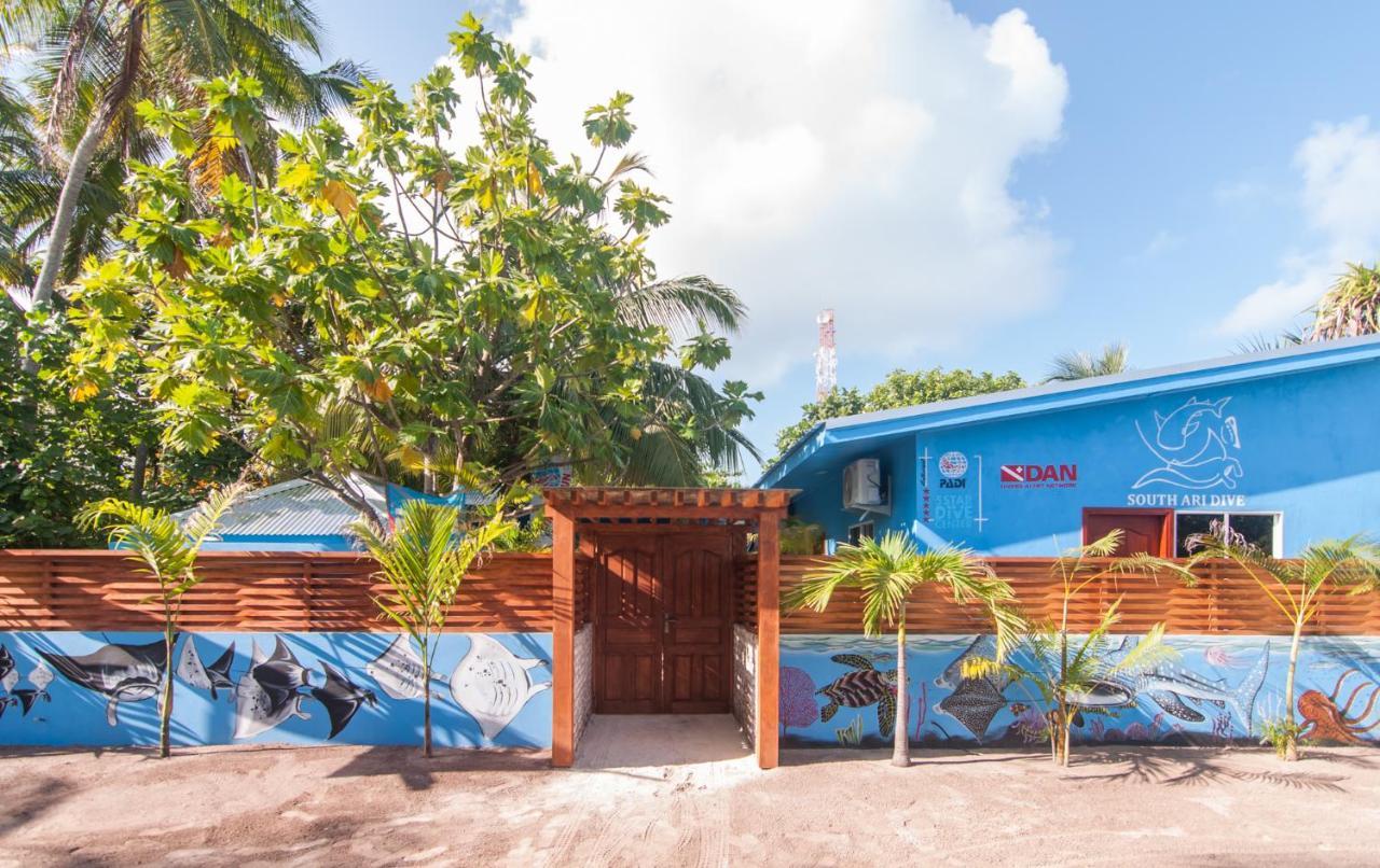 South Ari Dive Center Hotel Dhangethi Eksteriør billede